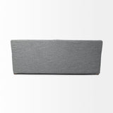 Denly II Casterock Gray Slipcover Three Seater Sofa by Mercana at Eve Furniture