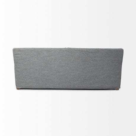 Denly II Casterock Gray Slipcover Three Seater Sofa by Mercana at Eve Furniture