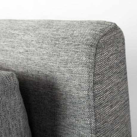 Denly II Casterock Gray Slipcover Three Seater Sofa by Mercana at Eve Furniture