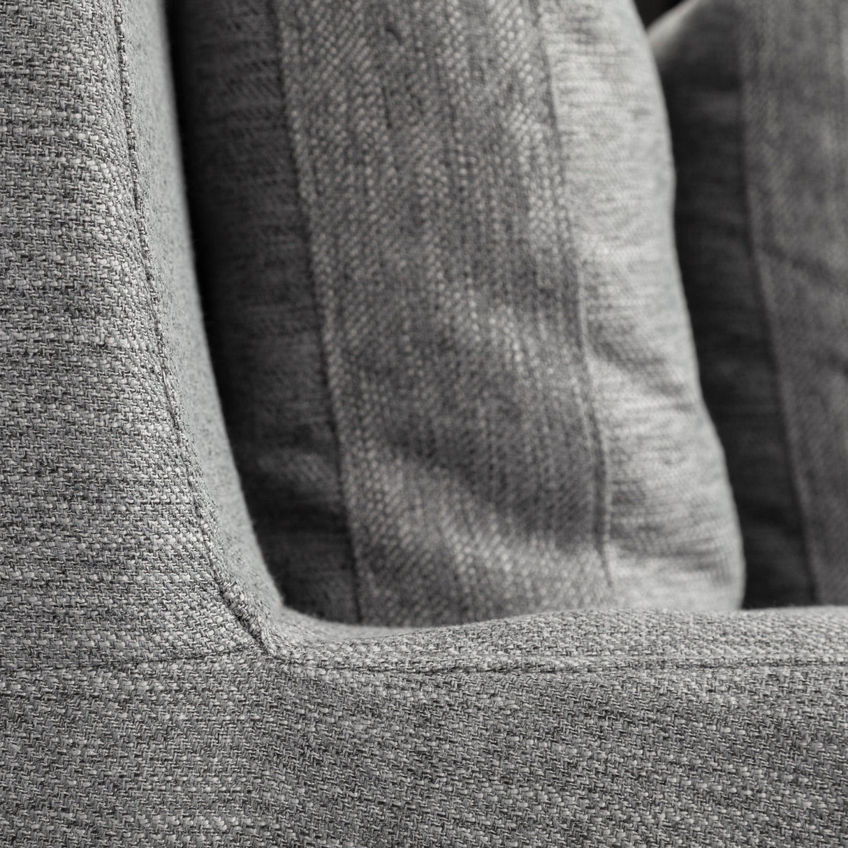 Denly II Casterock Gray Slipcover Three Seater Sofa by Mercana at Eve Furniture