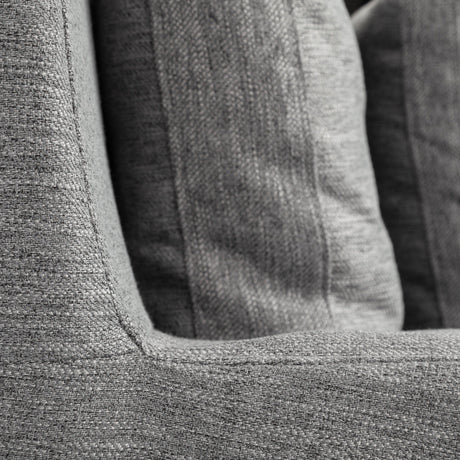 Denly II Casterock Gray Slipcover Three Seater Sofa by Mercana at Eve Furniture