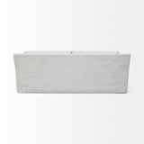 Denly II Frost Gray Slipcover Three Seater Sofa by Mercana at Eve Furniture