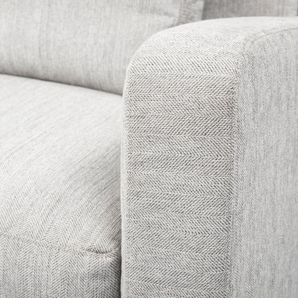 Denly II Frost Gray Slipcover Three Seater Sofa by Mercana at Eve Furniture