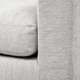 Denly II Frost Gray Slipcover Three Seater Sofa by Mercana at Eve Furniture