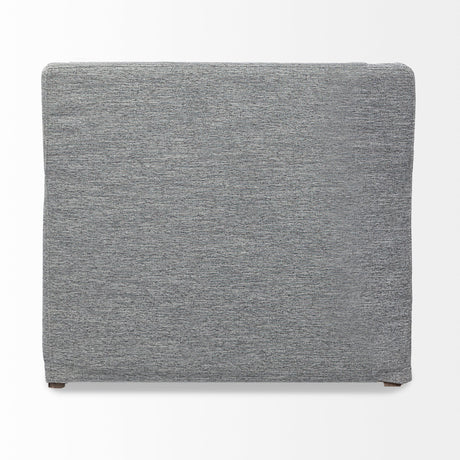 Denly III Castlerock Gray Slipcover Upholstered Arm Chair by Mercana at Eve Furniture