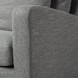 Denly III Castlerock Gray Slipcover Upholstered Arm Chair by Mercana at Eve Furniture