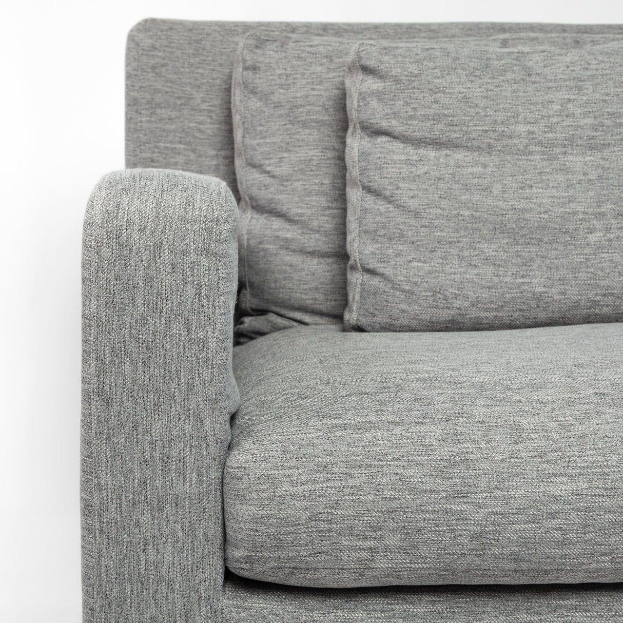 Denly III Castlerock Gray Slipcover Upholstered Arm Chair by Mercana at Eve Furniture