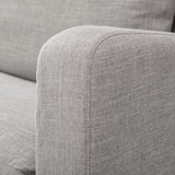 Denly III Flint Gray Slipcover Upholstered Arm Chair by Mercana at Eve Furniture