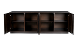 Denman 4 Door Sideboard - Dark Brown by Moe's Home at Eve Furniture