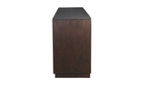Denman 4 Door Sideboard - Dark Brown by Moe's Home at Eve Furniture