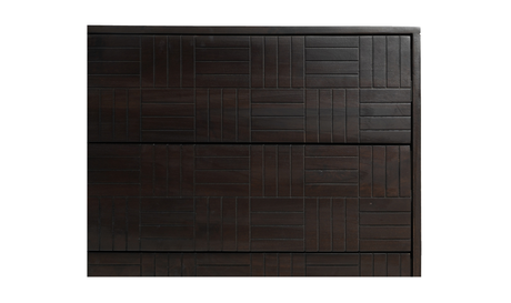 Denman 6 Drawer Dresser - Dark Brown by Moe's Home at Eve Furniture