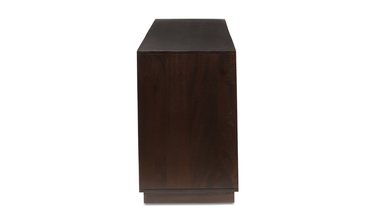 Denman 6 Drawer Dresser - Dark Brown by Moe's Home at Eve Furniture