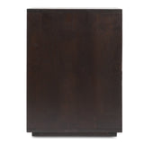 Denman Dark Brown Nightstand by MOES at Eve Furniture