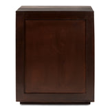 Denman Dark Brown Nightstand by MOES at Eve Furniture