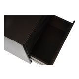 Denman Dark Brown Nightstand by MOES at Eve Furniture