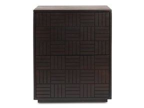 Denman Dark Brown Nightstand by MOES at Eve Furniture