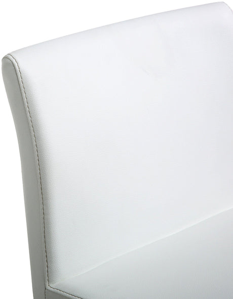 Denmark Performance Vegan Leather Stool with Gold Base - Set of 2 by TOV Furniture at Eve Furniture