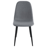 Dennison Upholstered Dining Side Chair Grey (Set of 4) by Coaster at Eve Furniture
