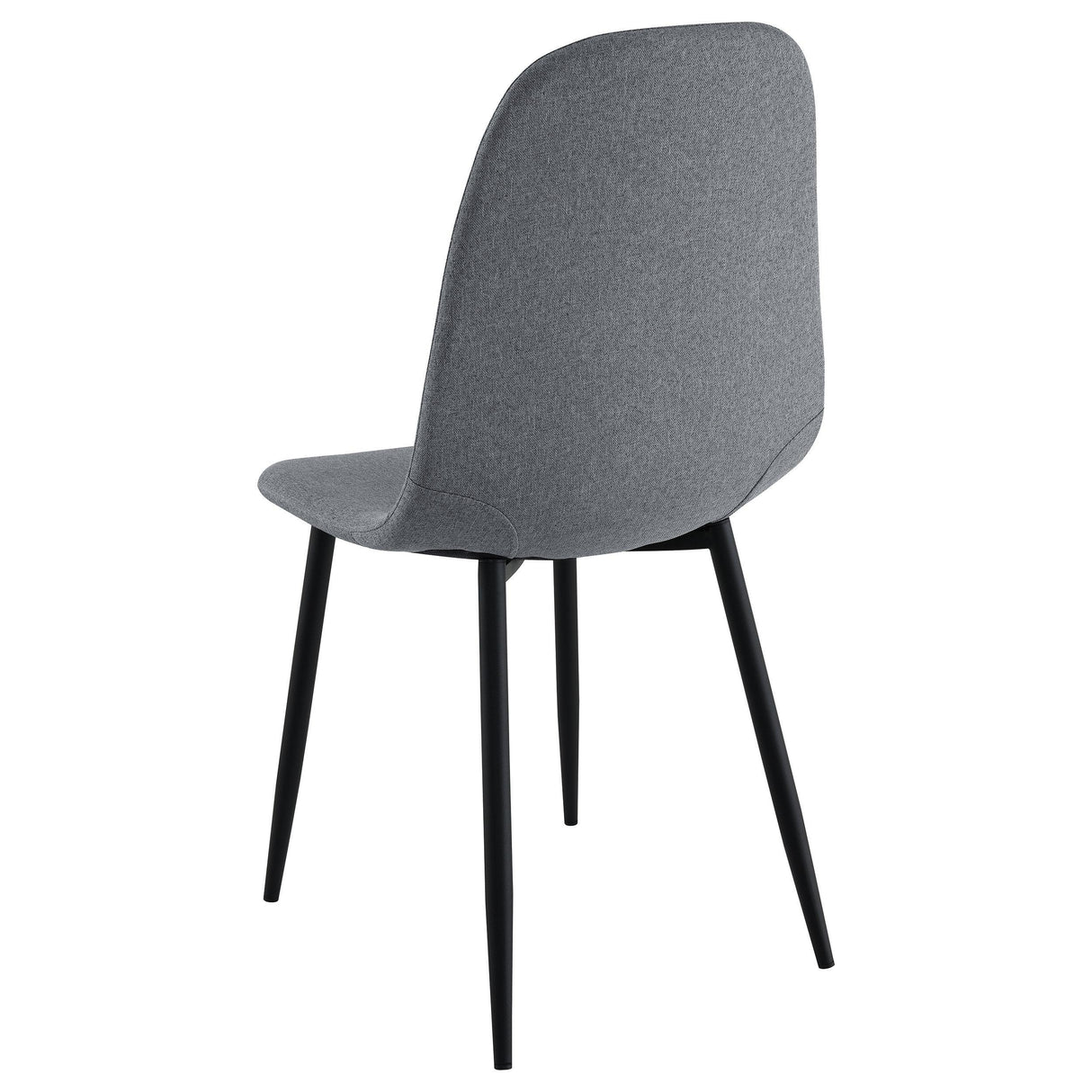 Dennison Upholstered Dining Side Chair Grey (Set of 4) by Coaster at Eve Furniture