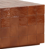 Denslow Outdoor Coffee Table, Rust by Dovetail at Eve Furniture