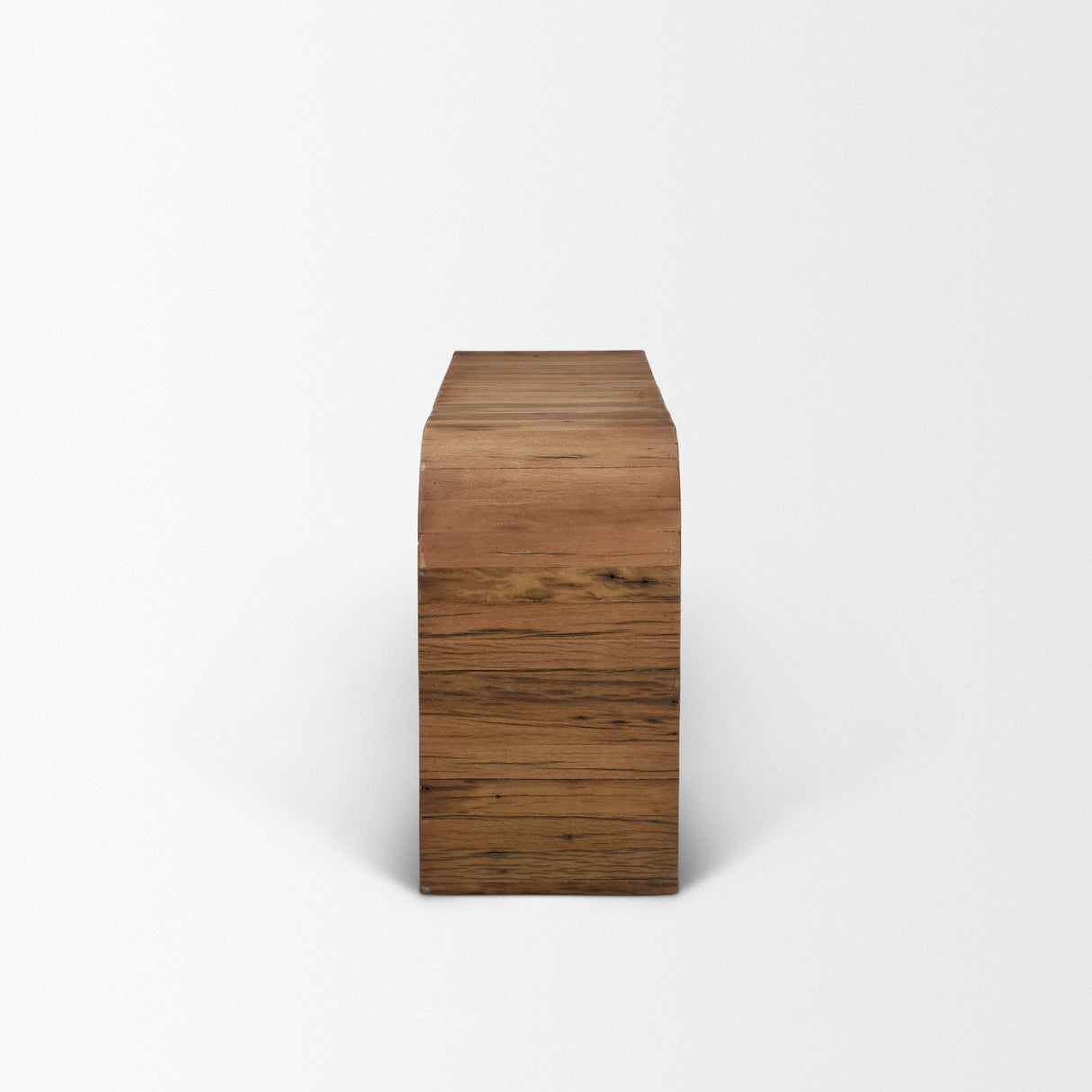 Denton Medium Brown Relcaimed Wood Console Table by Mercana at Eve Furniture