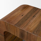 Denton Medium Brown Relcaimed Wood Console Table by Mercana at Eve Furniture