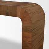 Denton Medium Brown Relcaimed Wood Console Table by Mercana at Eve Furniture