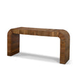 Denton Medium Brown Relcaimed Wood Console Table by Mercana at Eve Furniture