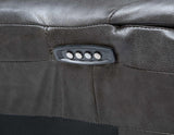 Denver Charcoal Dual-Power 6-Piece Sectional by Steve Silver at Eve Furniture