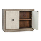 Denver Distressed Gray/Weathered Chalk Cabinet by Classic Home at Eve Furniture
