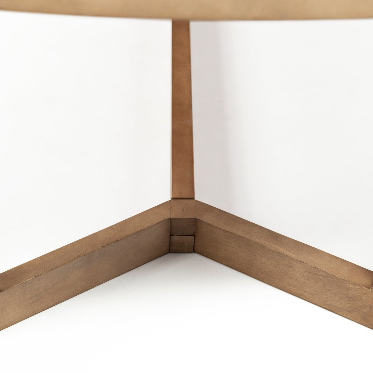 Denver Rectangular Brown Solid Wood Top & Base Dining Table by Mercana at Eve Furniture