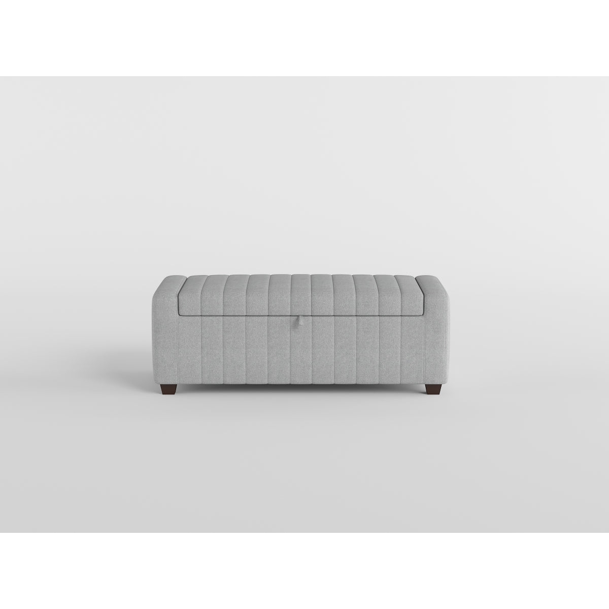 Derby Light Gray Storage Bench by Homelegance at Eve Furniture