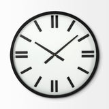 Derby Round Oversize Modern Wall Clock by Mercana at Eve Furniture