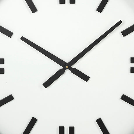 Derby Round Oversize Modern Wall Clock by Mercana at Eve Furniture