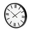 Derby Round Oversize Modern Wall Clock by Mercana at Eve Furniture