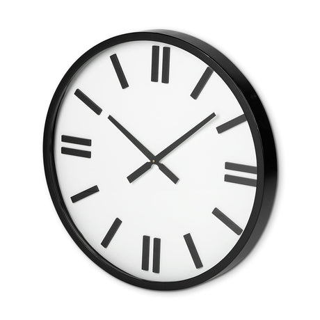 Derby Round Oversize Modern Wall Clock by Mercana at Eve Furniture
