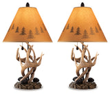 Derek Brown Table Lamp by Ashley at Eve Furniture