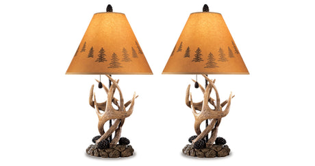 Derek Brown Table Lamp by Ashley at Eve Furniture