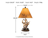 Derek Brown Table Lamp by ASHLEY FURNITURE at Eve Furniture