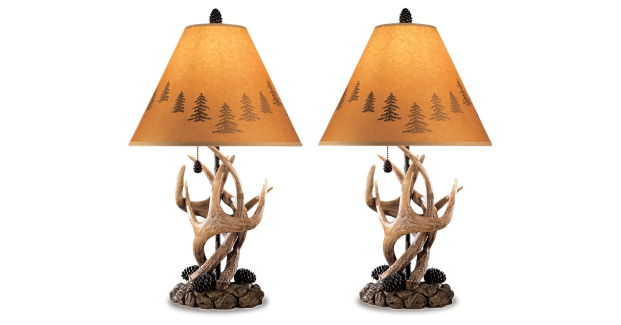Derek Brown Table Lamp by ASHLEY FURNITURE at Eve Furniture