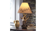 Derek Brown Table Lamp by Ashley at Eve Furniture