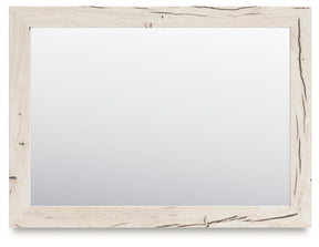 Derekson Light Natural Bedroom Mirror by Ashley at Eve Furniture