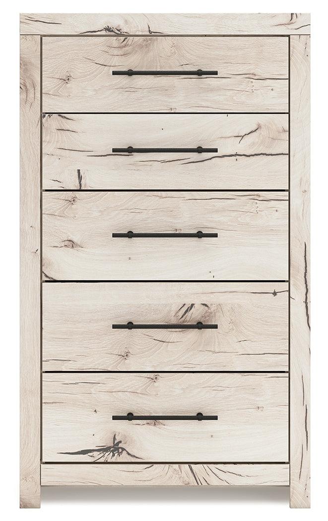 Derekson Light Natural Chest of Drawers by Ashley at Eve Furniture