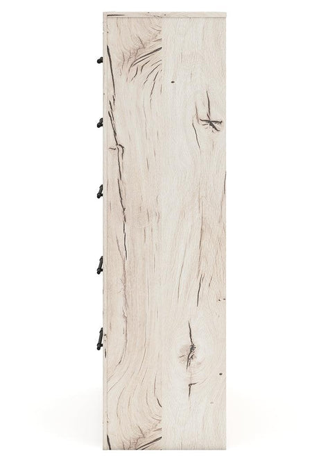 Derekson Light Natural Chest of Drawers by Ashley at Eve Furniture