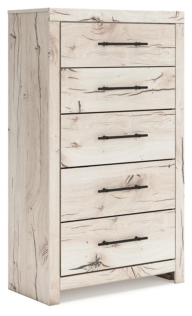 Derekson Light Natural Chest of Drawers by Ashley at Eve Furniture