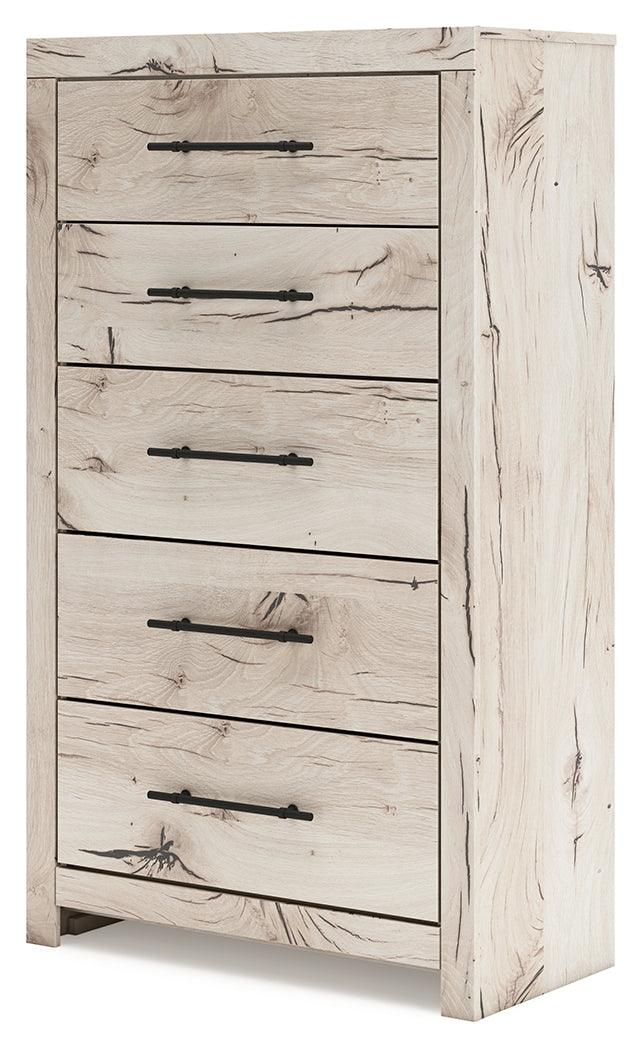 Derekson Light Natural Chest of Drawers by Ashley at Eve Furniture