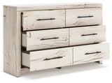 Derekson Light Natural Dresser by Ashley at Eve Furniture