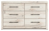 Derekson Light Natural Dresser by Ashley at Eve Furniture