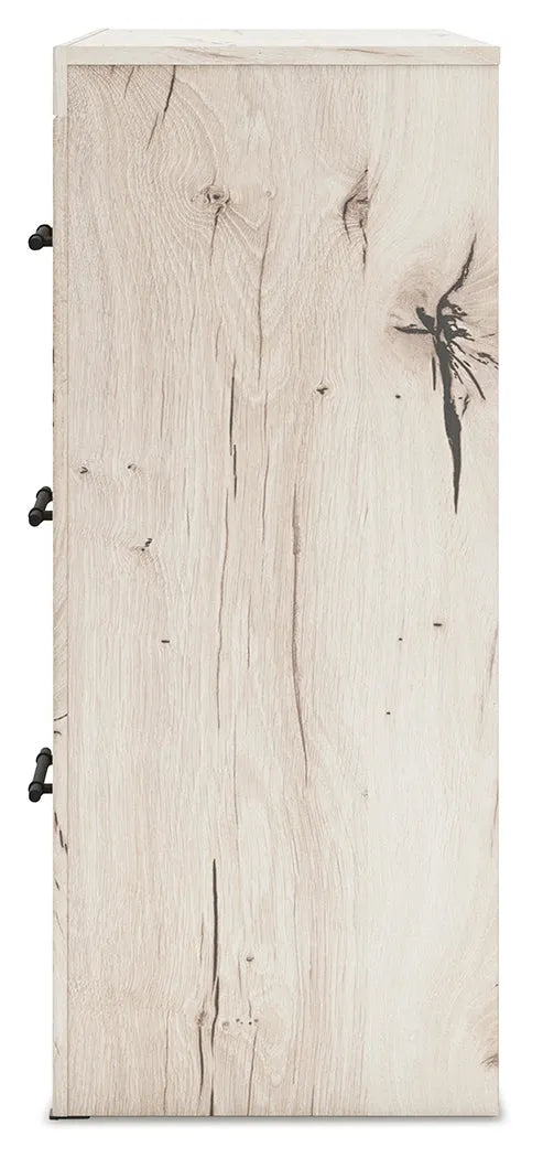 Derekson Light Natural Dresser by Ashley at Eve Furniture