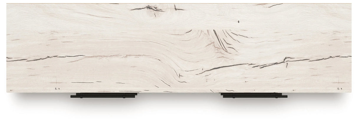 Derekson Light Natural Dresser by Ashley at Eve Furniture